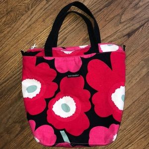 Marimekko poppy shoulder tote bag